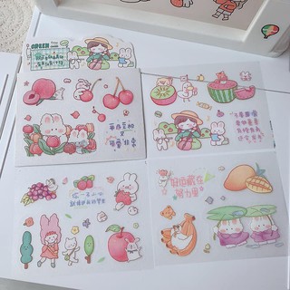 Set Sticker Nhũ ( Set 4 Tấm ) Siêu Xinh