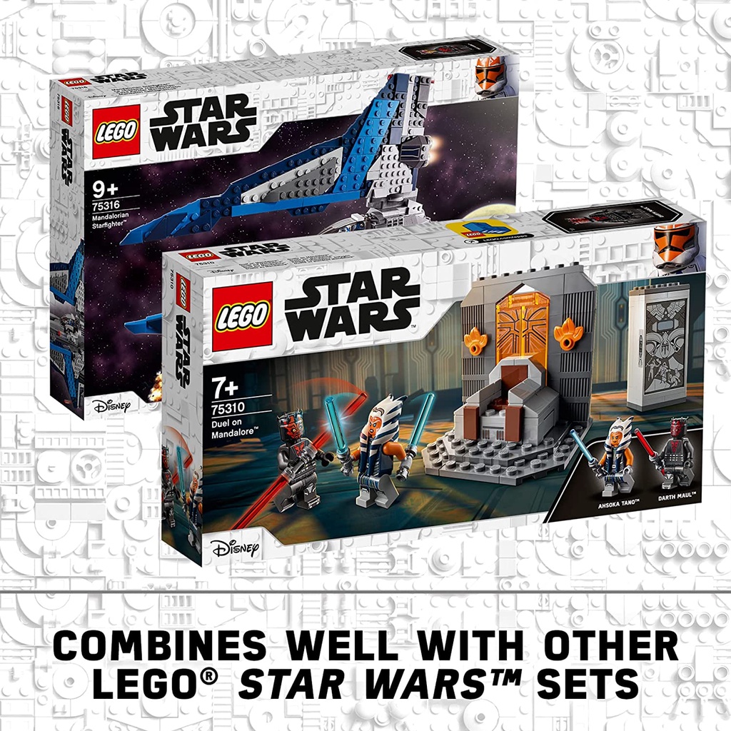 Đồ chơi LEGO Star Wars: The Clone Wars Duel on Mandalore 75310 Featuring Ahsoka Tano and Darth