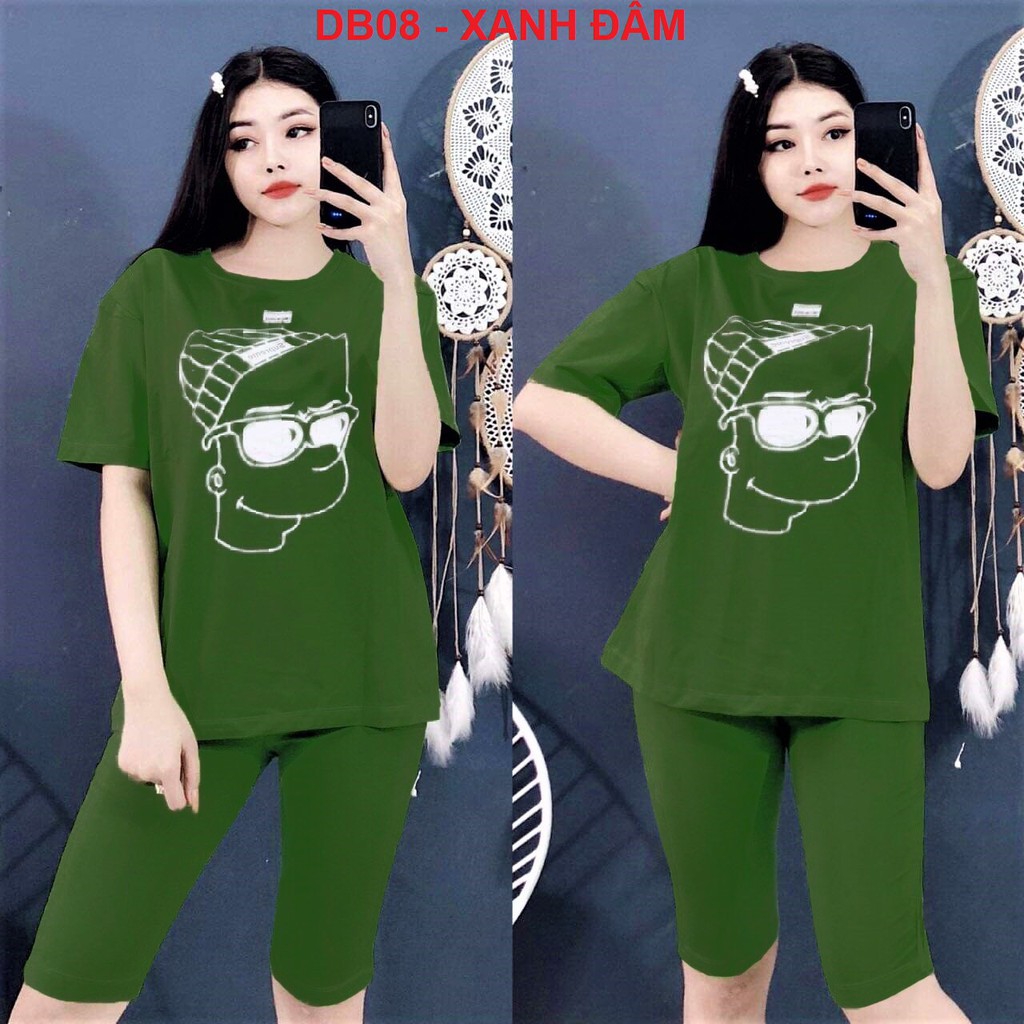 [Sale] ĐỒ BỘ LỬNG IN HÌNH HOẠT HÌNH NGỘ NGHĨNH DB08 [RẺ VÔ ĐỊCH] | BigBuy360 - bigbuy360.vn