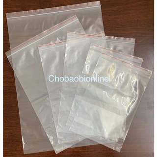 {1kg/size} Túi zip chỉ đỏ loại đẹp có sẵn nhiều size hàng đẹp, túi dày - chắc chắn (SP y hình)