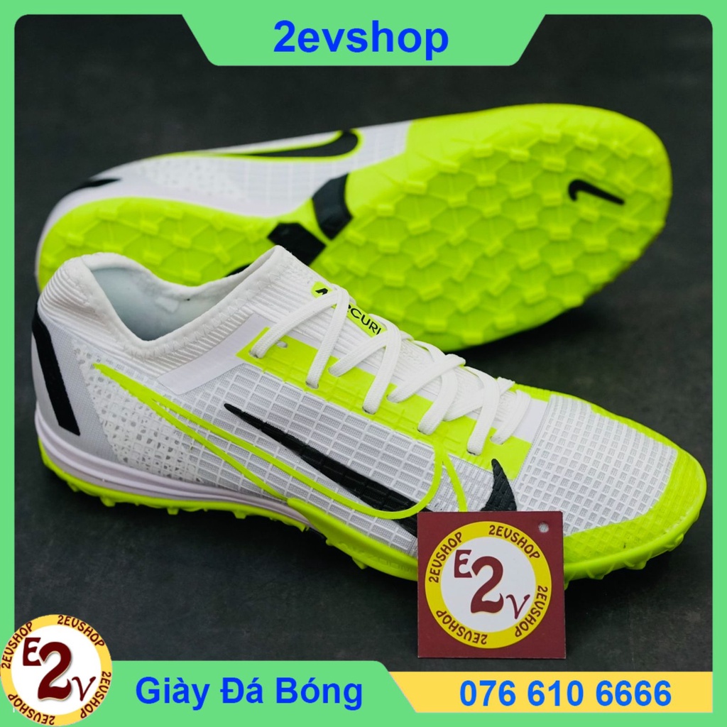 Giày đá bóng thể thao nam 𝐙𝐨𝐨𝐦 𝐌𝐞𝐫𝐜𝐮𝐫𝐢𝐚𝐥 𝐕𝐚𝐩𝐨𝐫 Xám Chuối, giày đá banh cỏ nhân tạo độc đáo - 2EVSHOP