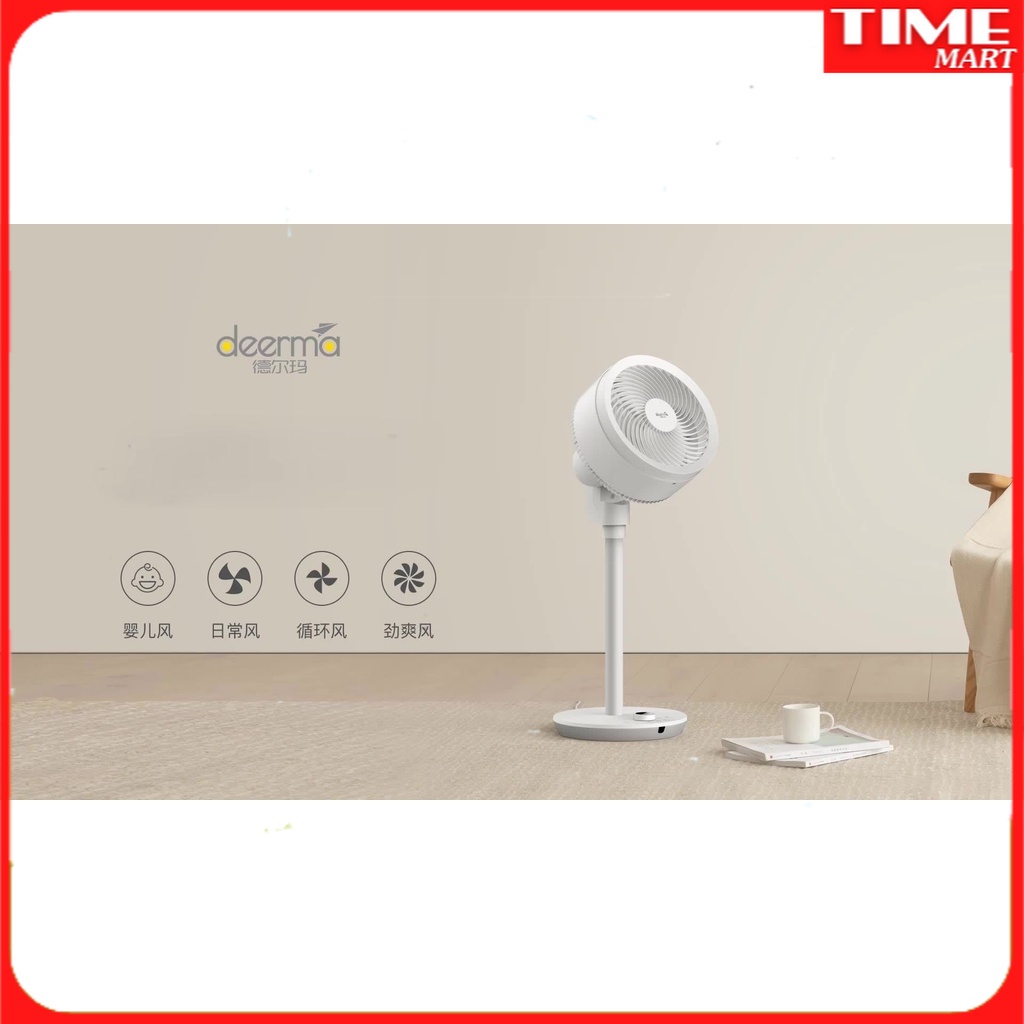 Quạt Tuần Hoàn Không Khí Delma  Định Thời Cho Gia Đình Quạt Văn Phòng Đứng Quạt Điện Đối Lưu FD 100 TIME_MART siêu thị
