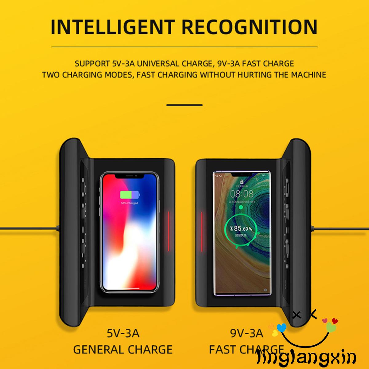 Đồng Hồ Báo Thức Không Dây Đa Năng 3 Trong 1