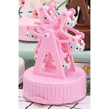 Mô hình âm nhạc đu quay Hello-Kitty và những chú mèo dễ thương cho bé gái