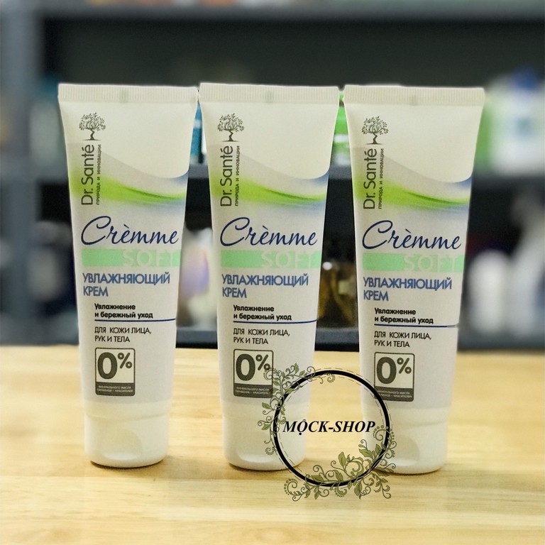 Kem giữ ẩm và bảo vệ da Dr. Sante Cremme 80ml