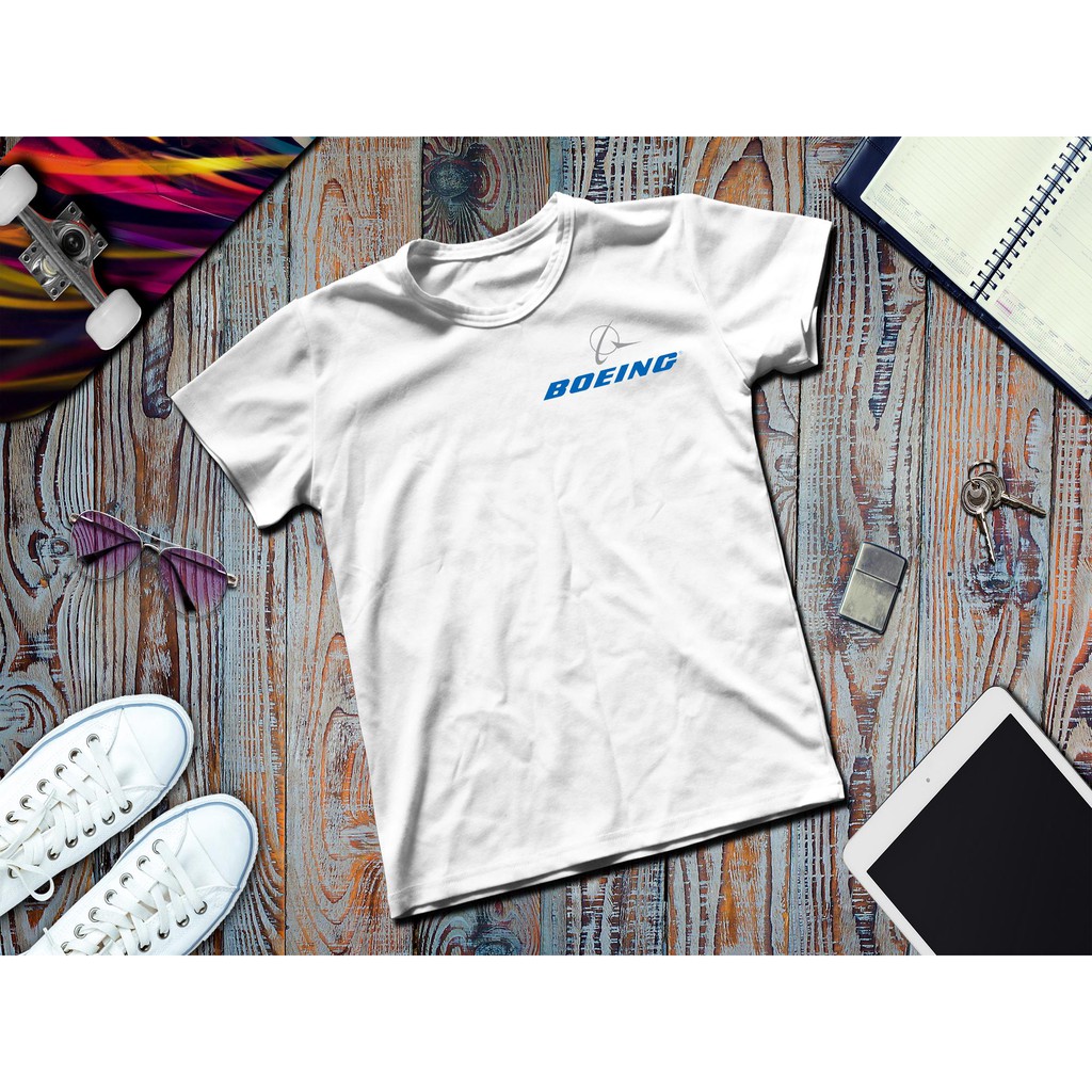Áo thun nam in hình logo The Boeing