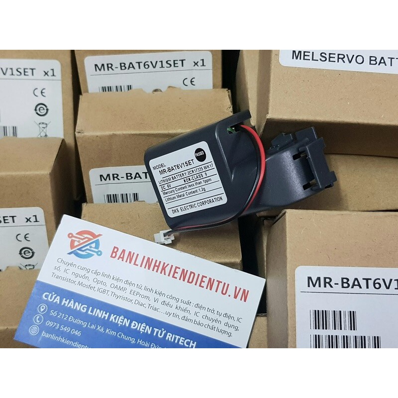 MR-BAT6V1SET 6V Pin cho Servo Mitsubishi MR-J4
