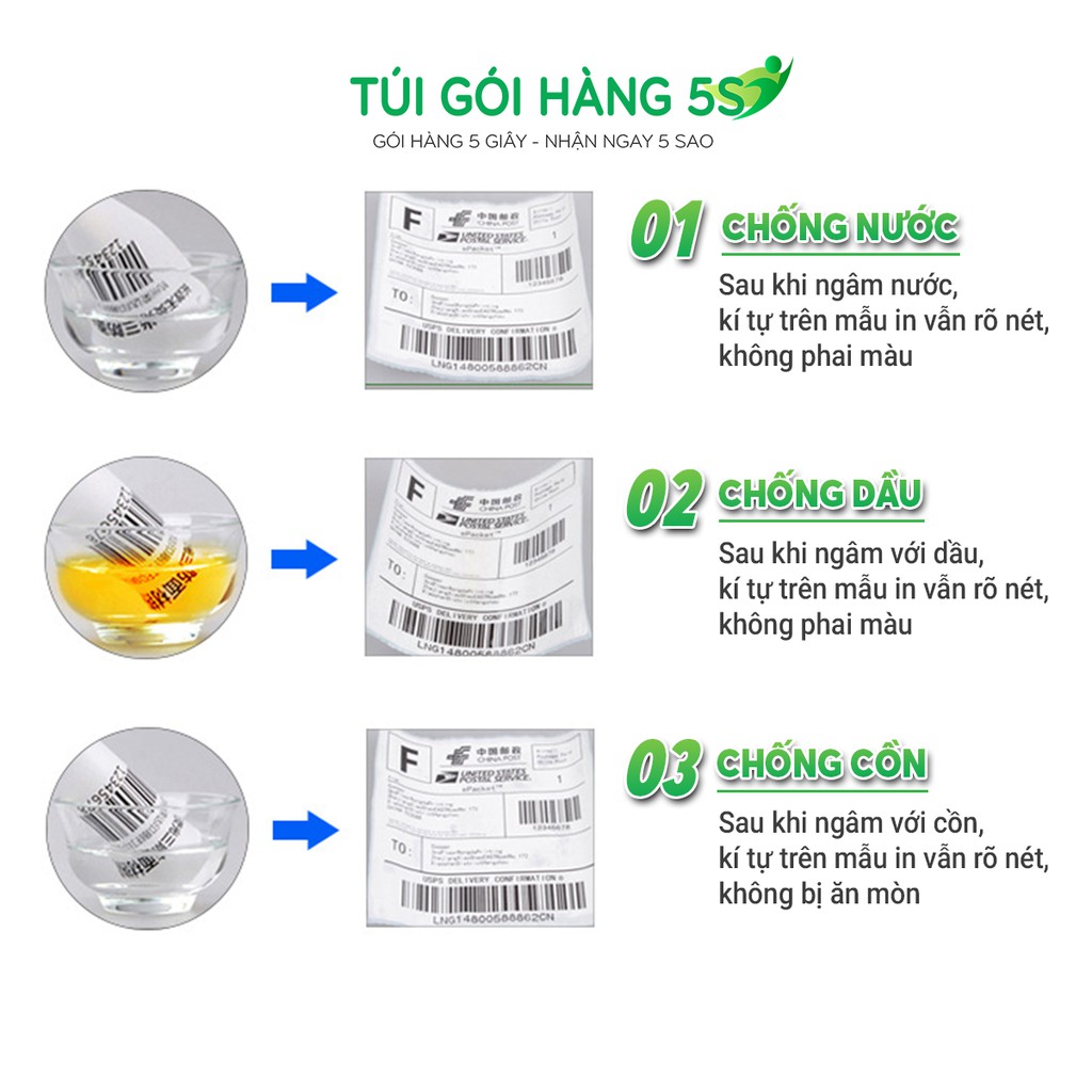 Giấy In Nhiệt A6 Tệp 1000 tờ Khổ 100x150mm In Đơn Hàng, In Bill TMĐT