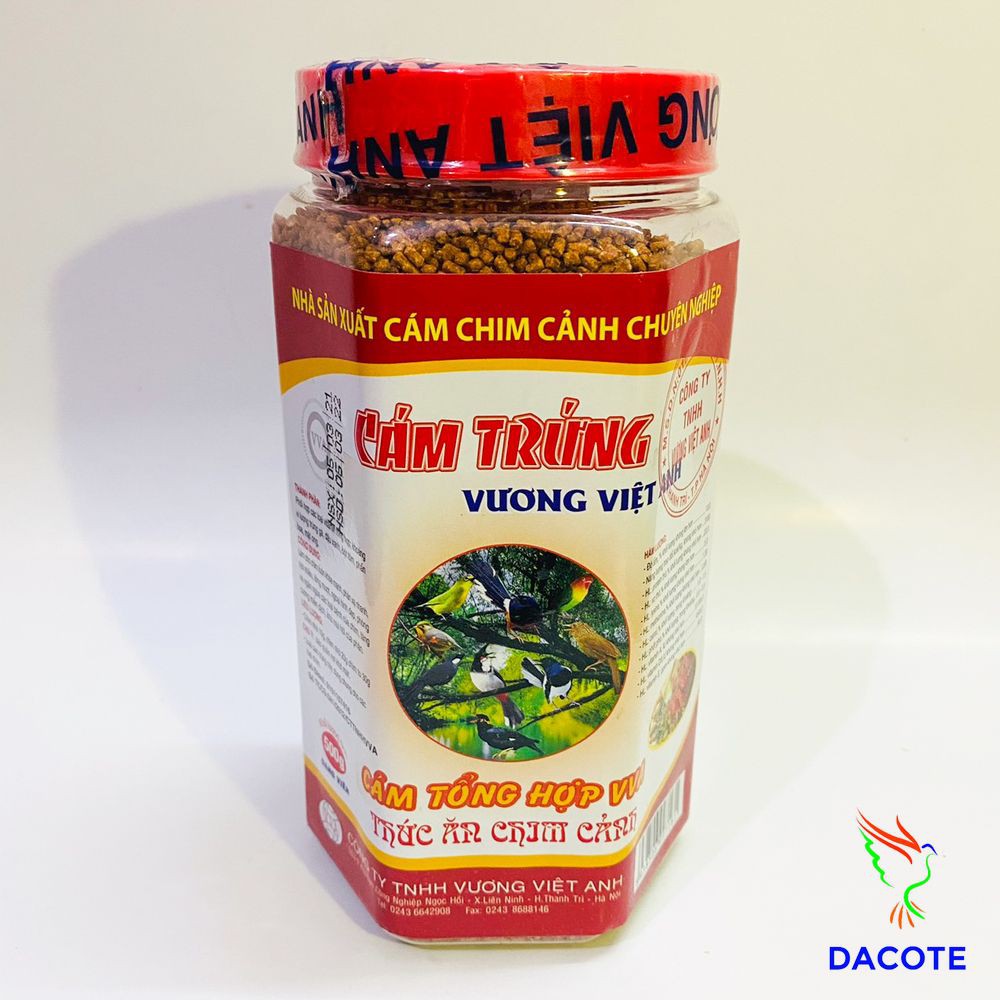 Cám chim tổng hợp Vương Việt Anh cao cấp 500g - Cám tổng hợp Vương Việt Anh giá rẻ đóng hộp