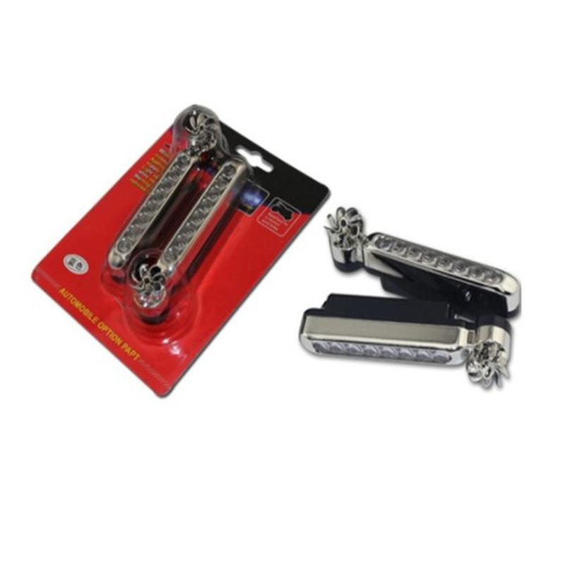 Bộ Đèn Led xe hơi 8 bóng sử dụng năng lượng gió trang trí xe ô tô, xe máy