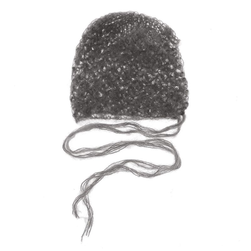 Mũ Bonnet Dệt Kim Thủ Công Làm Phụ Kiện Chụp Ảnh Cho Bé Sơ Sinh