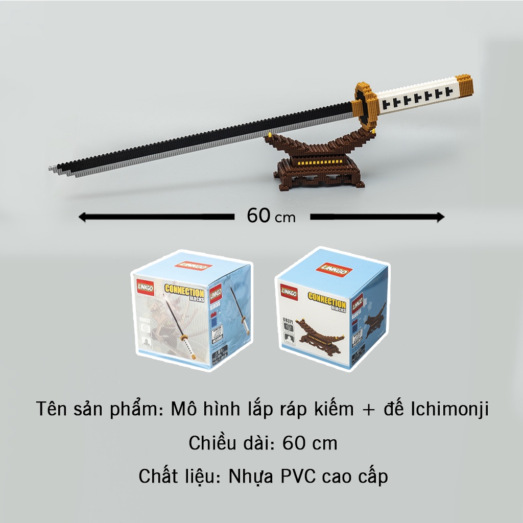 Mô hình lắp ráp One Piece kiếm đồ chơi Zoro Enma Ichimonji Kitetsu Shusui mô hình đồ chơi Zoro One Piece Haki Shop