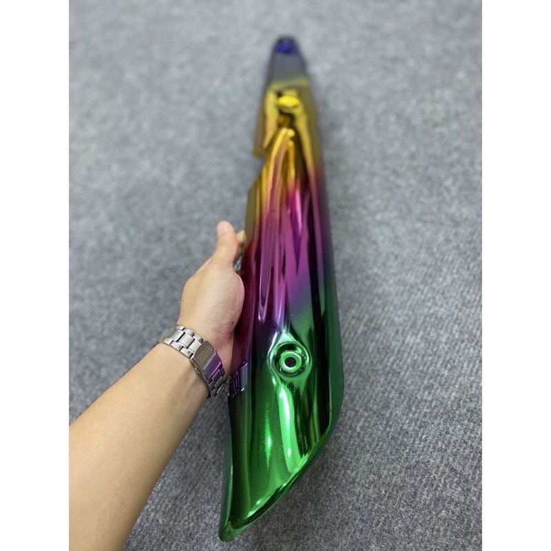 Ốp bô wave 50,100 và 110cc 2017-2022 ti tan 7 màu