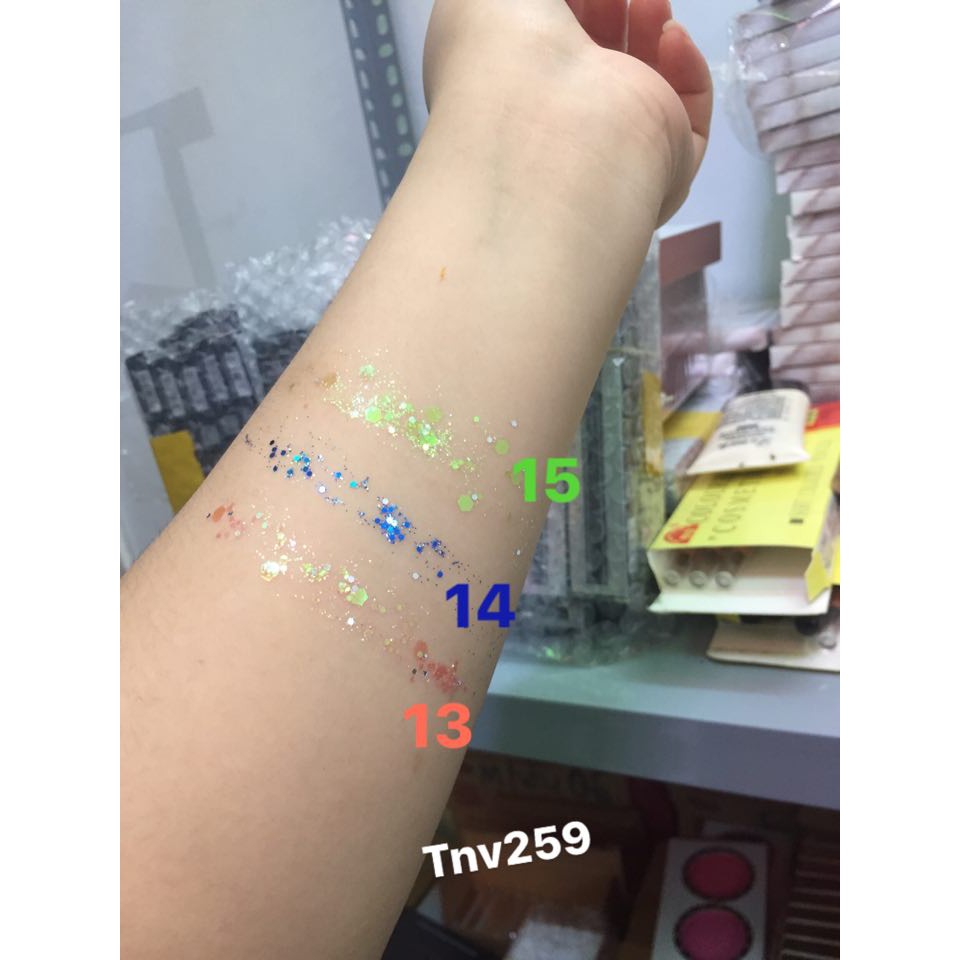 [ Tặng Cọ Mắt] Nhũ Mắt Hạt To Kira Kira [Sẵn Gel] | BigBuy360 - bigbuy360.vn