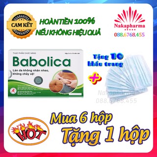 ✅ [KÈM QUÀ] BABOLICA – Chống rạn và chảy xệ nhăn nheo da, giúp làm căng vết nhăn, dành cho phụ nữ mang thai và sau sinh