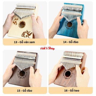 Đàn Kalimba 17 mẫu đàn