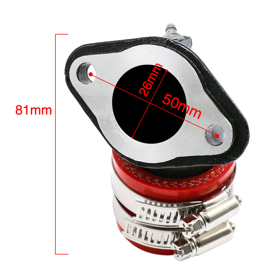 Đầu Nối Bộ Chế Hòa Khí 35mm Chuyên Dụng Cho Xe Mô Tô Yamaha BWS JOG RSZ