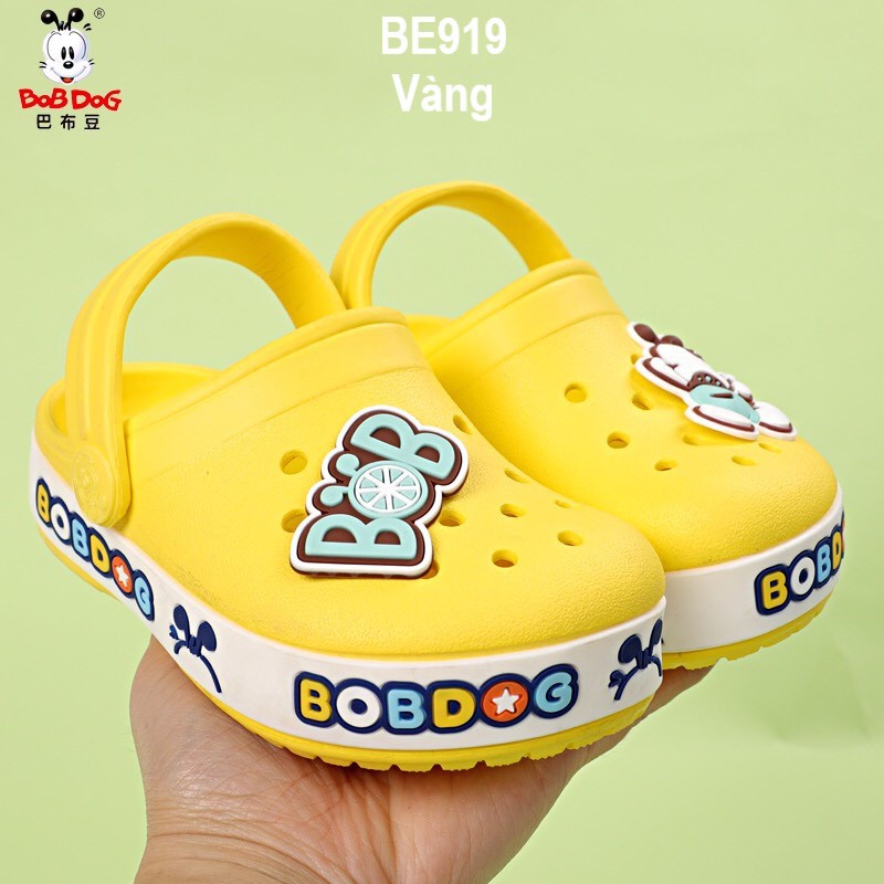 Dép sục cho bé BOBDOG BE919 sandal có quai đeo siêu nhẹ chống trơn trượt