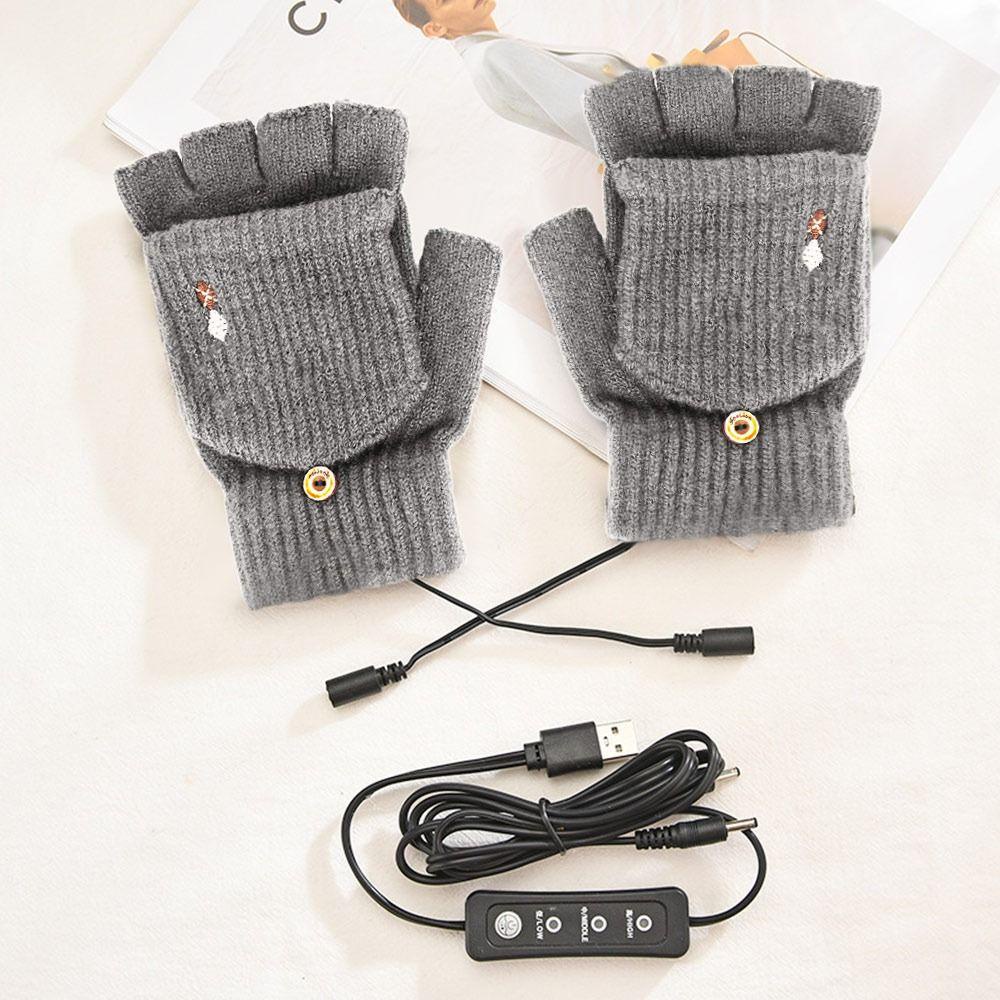 Găng Tay Giữ Ấm 2 Mặt Bằng Điện Có Thể Điều Chỉnh Nhiệt Độ