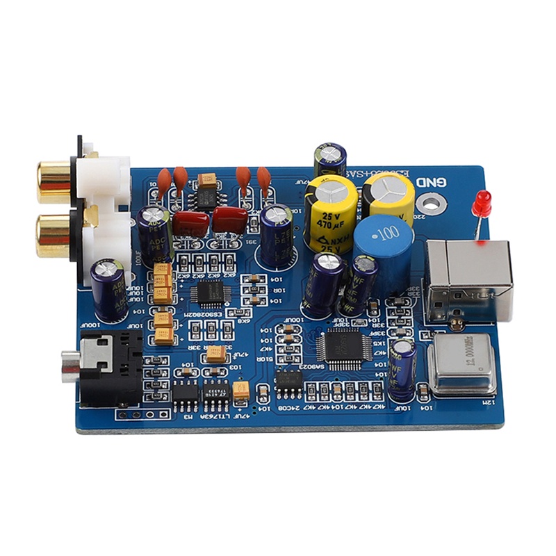 Bảng Mạch Giải Mã Âm Thanh Ngoài ES9028Q2M SA9023 USB DAC Hỗ Trợ 24Bit