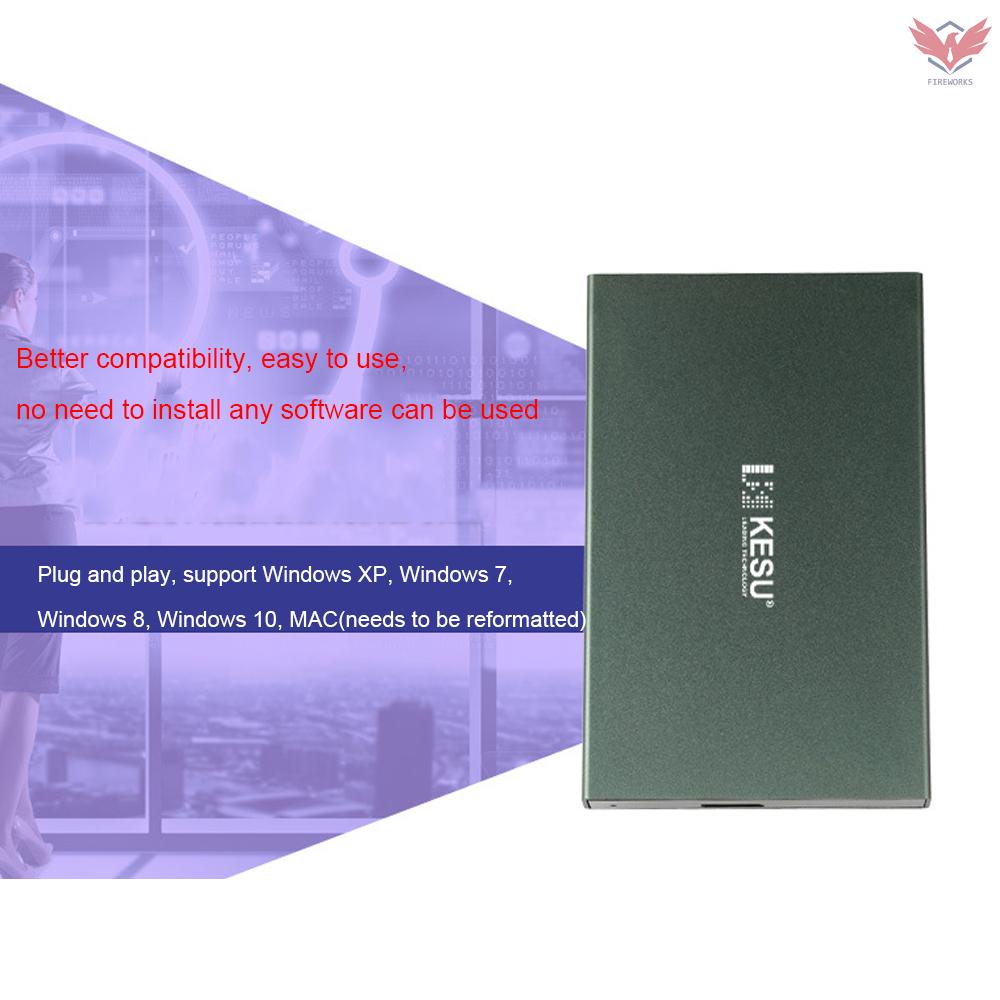 Ổ Cứng Ngoài Usb 3.0 Hdd Hd Cho Pc / Mac 500g | BigBuy360 - bigbuy360.vn