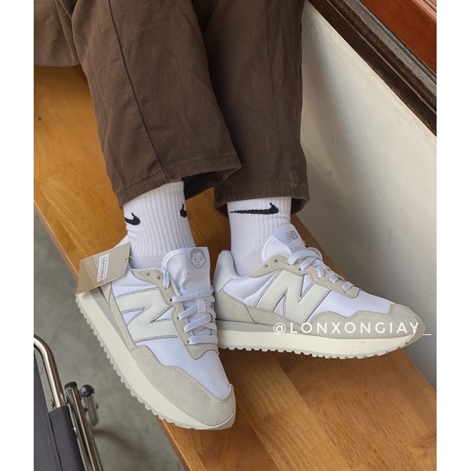 [ NEW ARRIVAL ] GIÀY THỂ THAO NB 237 WHITE