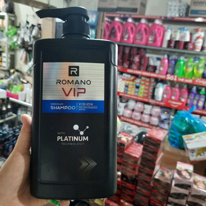 Dầu Gội ROMANO VISION VIP 650g