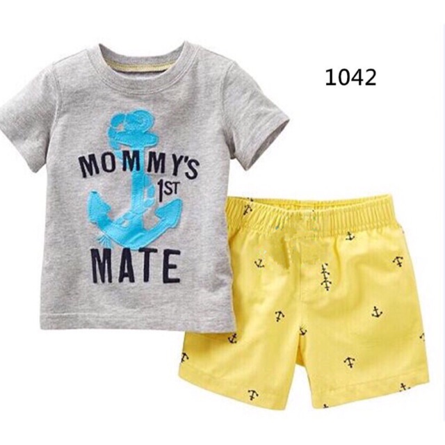 FOLLOW SHOP SĂN DEAL 5K- 10H NGÀY 07/06 .Bộ bé trai Little Buddy