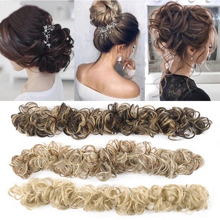 Natural Curly Messy Bun Bun Wig Bun Hair Ladies Wig Ponytail Hair Accessories