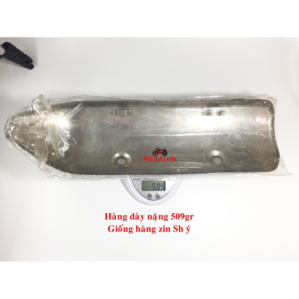 ỐP PÔ INOX GIỐNG SH Ý CHẾ LẮP CHO SH 2012- 2016 CỰC ĐẸP DÀY VÀ GIỐNG SH Ý 100%