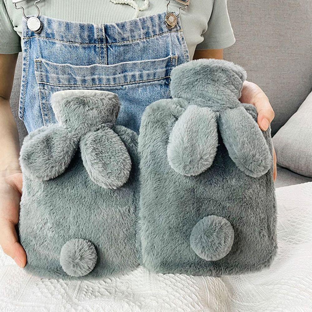 EBINLANDS Túi Chườm Nóng Hình Thỏ Mềm Mại Tiện Dụng