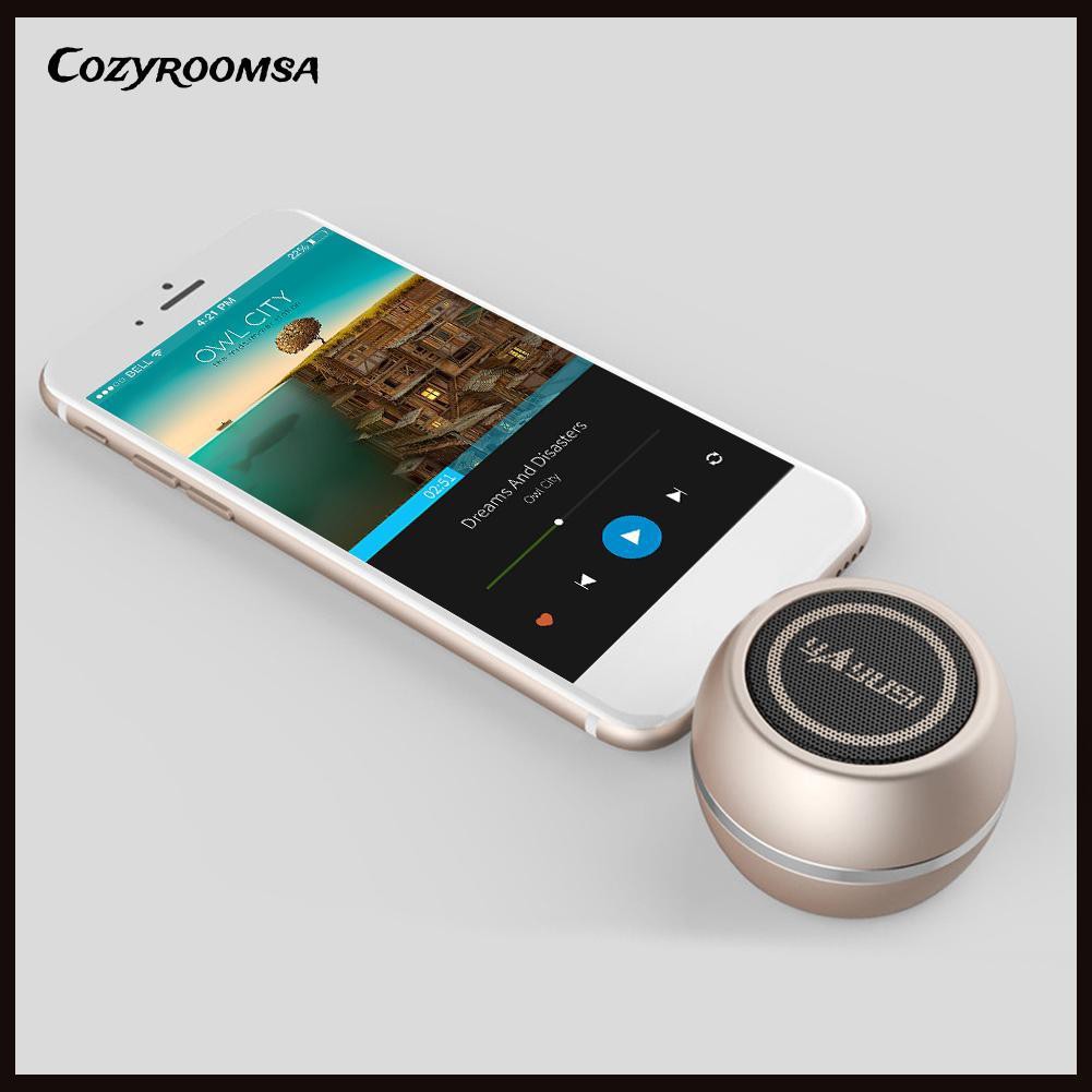 Loa Mini Crs.A5 Jack 3.5mm Cho Điện Thoại Máy Tính Bảng Tiện Dụng