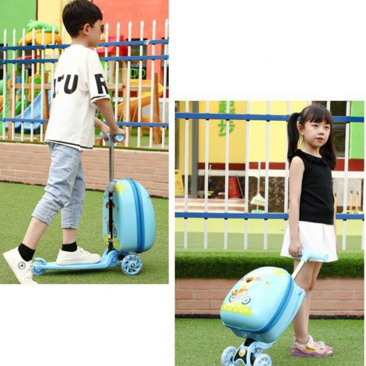 Scooter Kiêm Vali Kéo Du Lịch Bobby Cho Bé