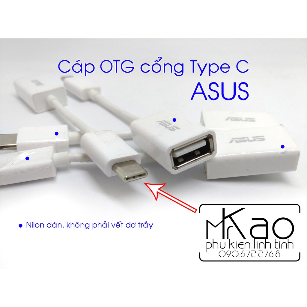 Cáp OTG ASUS - cổng type C