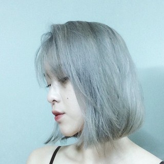 Thuốc nhuộm tóc xám khói Collagen
