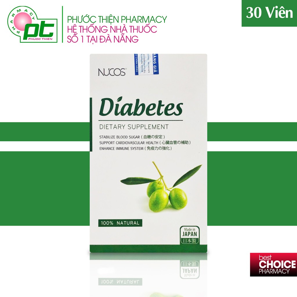 Viên Uống Chống Biến Chứng Tiểu Đường, Giảm Đường Huyết Nucos Diabetes