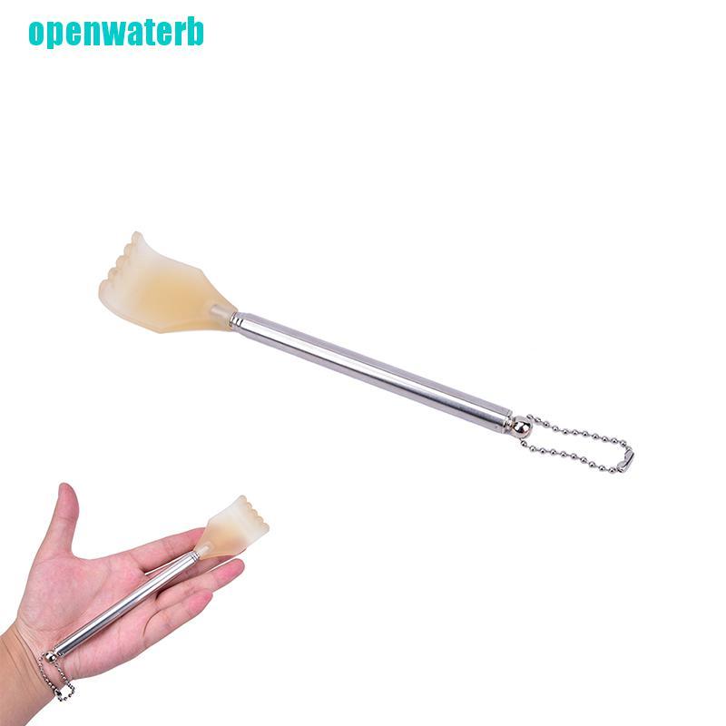 openwaperb Stainless Steel Telescopic Back Scratcher Extendable Back Itching Self Massager, CKM