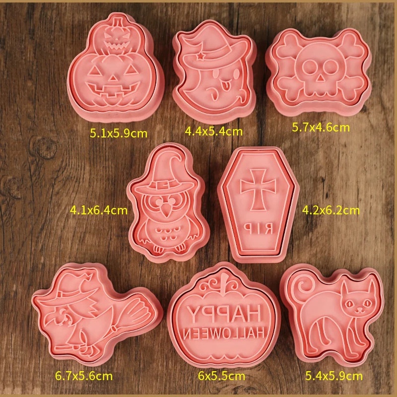 Khuôn Cắt Bánh Quy Trang Trí Halloween