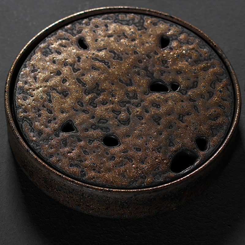 KHAY TRÀ GỐM KIM THÔ