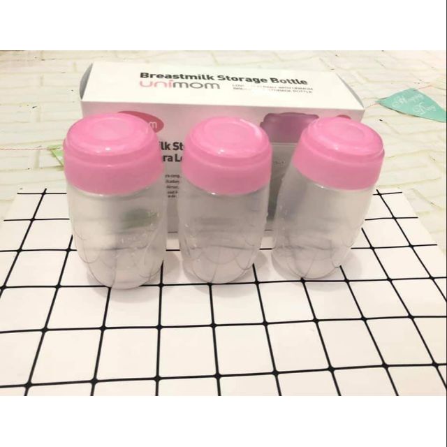  Bình trữ sữa Unimom 150ml (Set 3 bình)