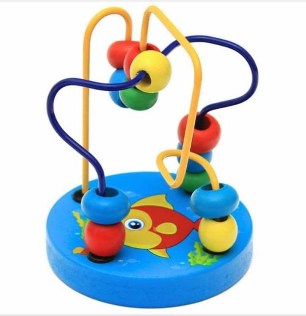 Đồ chơi luồn hạt cho bé bằng gô