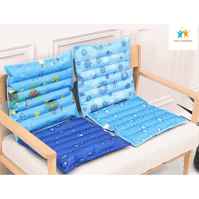 Đệm Nước Mát Đa Năng Làm Lạnh Ghế Sofa Văn Phòng Gia Đình Mùa Hè 45*45