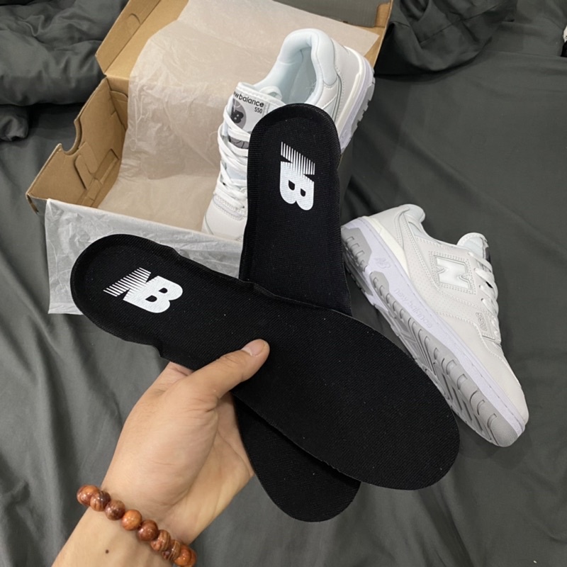 GIÀY NEW.BALANCE 550 ALL WHITE LAI AU