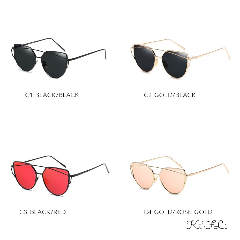 Kính Mát Mắt Mèo Phong Cách Hàn Quốc Cho Nữ