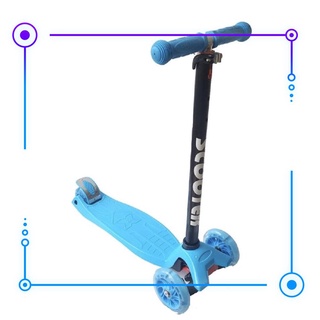 XE TRƯỢT SCOOTER NHỰA 3 BÁNH ĐÈN LED (KHOHANGTIEUDUNG1)