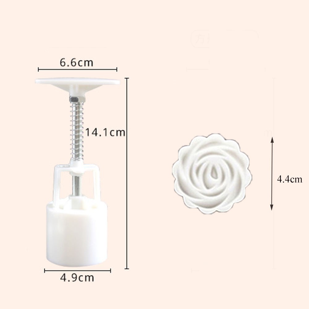 Set khuôn ép nhiều hoa văn hỗ trợ làm bánh tiện dụng