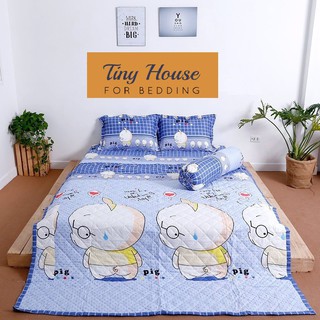 Set ga gối 3 con heo dễ thương