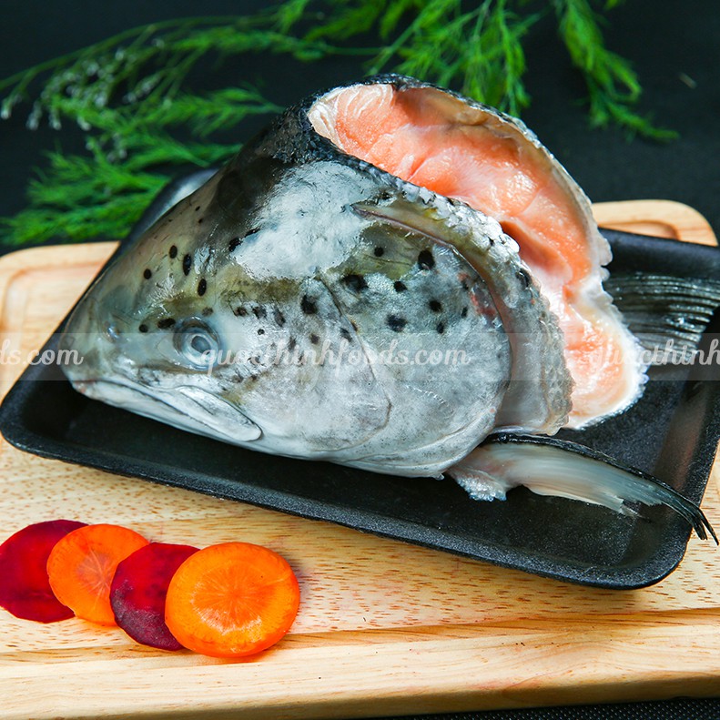 ❤️ Giao Liền 3H ❤️ Đầu cá hồi 1kg Quocthinhfoods