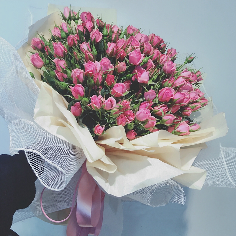Tờ giấy gói trang trí hoa 70x50cm