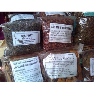 Cây lá gan khô 1kg